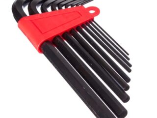 Набор ключей шестигранников 1,5-10мм, удл.9шт.(014) ЕРМАК /657-014/