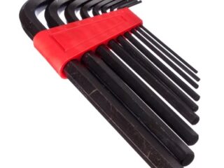 Набор ключей шестигранников 2,0-12мм,9шт.(012) ЕРМАК /657-012/