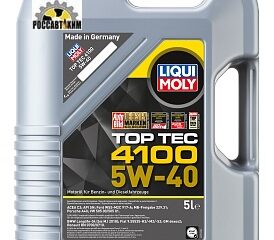 Масло моторное LIQUI MOLY Top Tec 4100 5W40 5л 9511/7501