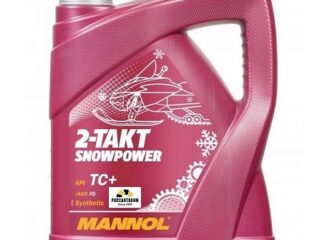 Масло моторное MANNOL 2-TAKT SNOWPOWER,4л. (синт, снегоходы)
