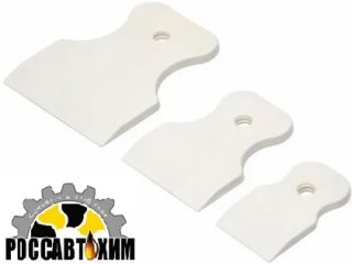 Набор  резиновых шпателей 40/60/80мм (3шт.)