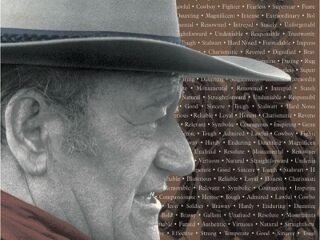 1185 John Wayne - Legend картинка металл.оригинал