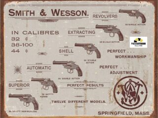 1466 S&W - Revolvers картинка металл.оригинал