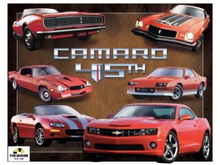 1782 Camaro 45th Anniv. картинка металл.оригинал