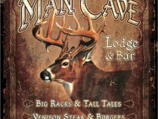 1868 JQ - Man Cave Lodge картинка металл.оригинал