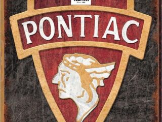 1940 Pontiac Logo 1930 картинка металл.оригинал