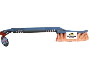 Щетка со скребком, серо-оранжевая AL-101