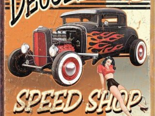 1688 Deuces Wild Speed Shop картинка металл.оригинал
