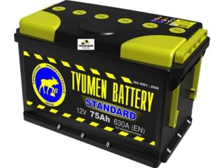 АКБ ТЮМЕНЬ Standart 75 Ач о/п 6СТ-75LR