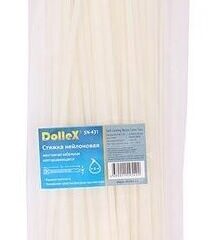 Хомут-стяжка нейлон 4*300мм штучно белый /237-218/