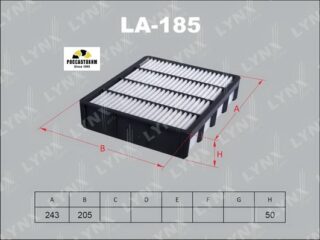 Фильтр воздушный LYNXauto LA-185 (1780146060)