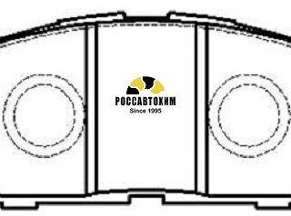 Колодки тормозные дисковые HP5242 (HP5179)