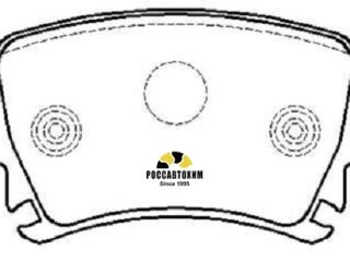 HP8007 Колодки тормозные дисковые