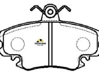 Колодки тормозные дисковые HSB HP5197