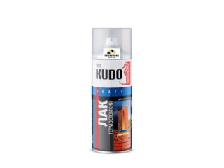 Лак термостойкий "KUDO" (520 мл) (аэрозоль)
