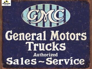 2069  GMC TRUCKS картинка металл.оригинал