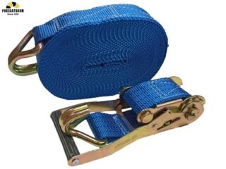 Стяжка (ремень) креп.груза (12 м,50 мм)2,5-5т (лента+мех.)синий  DA-02270