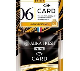 754 Ароматизатор AURA FRESH PRIME CARD №6 (23145)