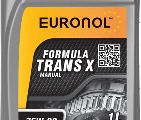 Масло трансмиссионное EURONOL TRANS X 75w-90 GL-4/5 1L 80062