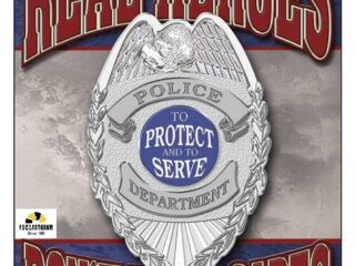 1780 REAL HEROS POLICE картинка металл.оригинал