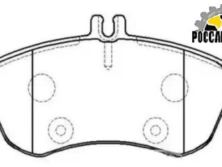 HP9956 Колодки тормозные дисковые