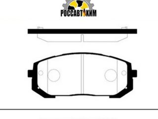 HP5424 Колодки тормозные дисковые