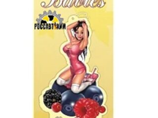 671/1 Ароматизатор бумажный Девушки (Berry/Ягодный) Babies AZARD подвесной  BBS-01