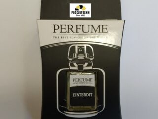 820/26 Ароматизатор-подвеска 'БУТЫЛОЧКА НА ШНУРОЧКЕ PERFUME' (5мл) `LINTERDIT c пробником