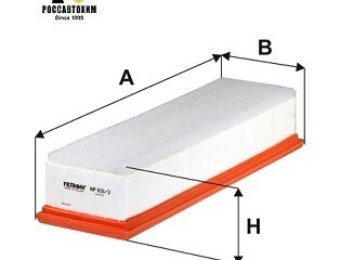 Фильтр воздушный FILTRON AP031/2 (C34120)