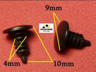 0111 Автокрепеж для Chevrolet, GM. 4mm