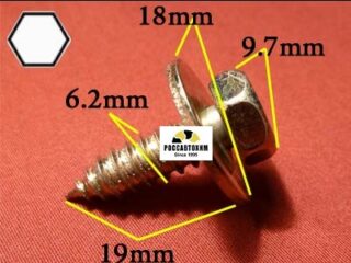 M2124 Автокрепеж металлический