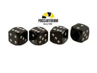 Колпачок камеры TORSO кубик, чёрные, набор 4 шт  2630105