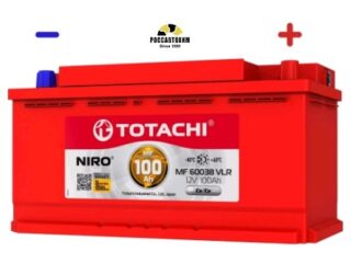 АКБ TOTACHI NIRO MF 60038 VLR  100а/ч поляр. обратная 0 (JIS L)