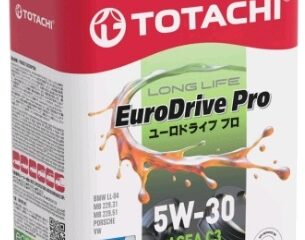 Масло моторное TOTACHI EURODRIVE PRO LL Fully Sintetic 5W30 SN, C3 синт. 4л