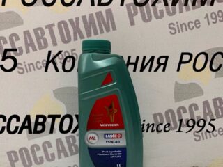 Масло моторное 15W40 Молибден SJ/CF ч/с 1л  LUXE