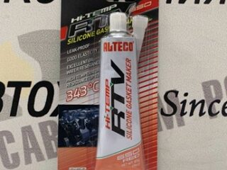 ALTECO Высокотемпературный силиконовый герметик прокладок  (КРАСНЫЙ)  (85гр)