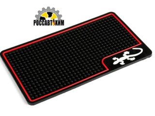 Массажный коврик подлокотника, ящерица с красной окантовкой, 26×15 см 2831721