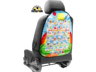 Защита спинки сидения TORSO, на спинку сиденья Алфавит, 61×47 см   7441526