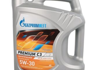Масло моторное Gazpromneft Premium 5w30 C3 4л канистра