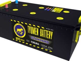 АКБ ТЮМЕНЬ Standard 190 Ач о/п 6СТ-190LR  (конус обр. полярность)