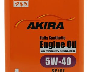 Масло моторное синтетическое AKIRA ENGINE OIL FS 5W40 SP/CF 4л