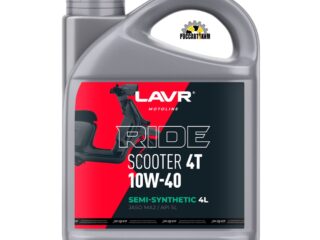 Моторное масло LAVR motoline RIDE Scooter 4T 10W40 (4 л) Ln7776