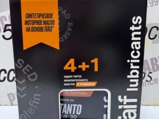 Масло моторное  TAIF TANTO 5W-30  API SN GF-5  4л+1л Акция
