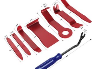 Инструмент для разбора пластика в авто, усиленный, набор 8 предметов 4336121