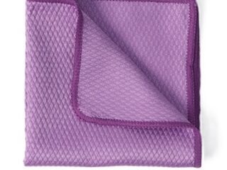 Салфетка для уборки Доляна «Ромбы», для стёкол и зеркал, 30×30 см, цвет МИКС 2751342