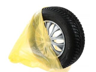 Пакеты для шин и колёс Cartage, R=12-R=18, 90×90 см, набор 4 шт.6705758