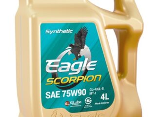 Масло трансмиссионное EAGLE SCORPION Gear SYNTHETIC Oil 75W90 API GL-4/GL-5  4L