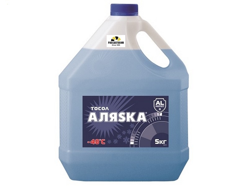 Охлаждающая жидкость Тосол "АЛЯСКА" А-40 5кг