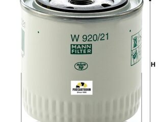 Фильтр масляный MANN W920/21