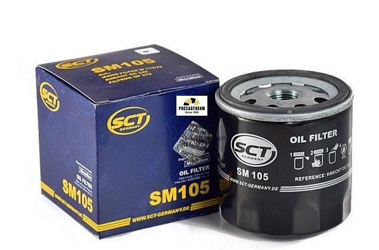 Фильтр масляный Mannol SM 105 на /SM192 DAEWOO,Opel